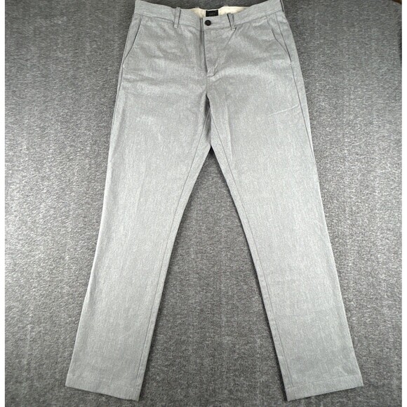 J.Crew 770 Slim Fit Chino Pants Mens Sz 33x32 Gray Tweed Cotton Dress Casual NWT - Picture 1 of 15